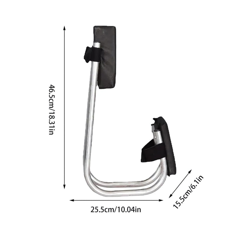 Gartenhocker | Komfortabel Ergonomisch 2-in-1 Vielseitig Langlebig Leicht-Schwarz-Luzern Mode