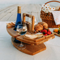 Weintisch | Picknick | Kompakt | Langlebig | Holz | Stilvoll | Vielseitig | Luxuriös-Luzern Mode