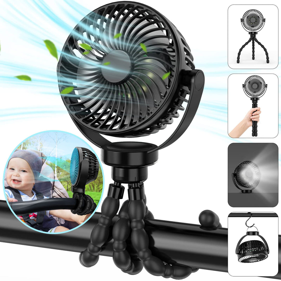 Mini-Ventilator | Kompakt Tragbar 360° Langlebig Einstellbar Vielseitig-Luzern Mode