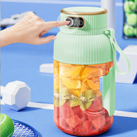 Tragbarer Mixer | Kompakt 1,2L Vielseitig Langlebig Aufladbar-Luzern Mode