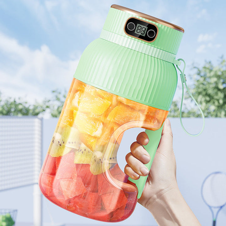 Tragbarer Mixer | Kompakt 1,2L Vielseitig Langlebig Aufladbar-Luzern Mode