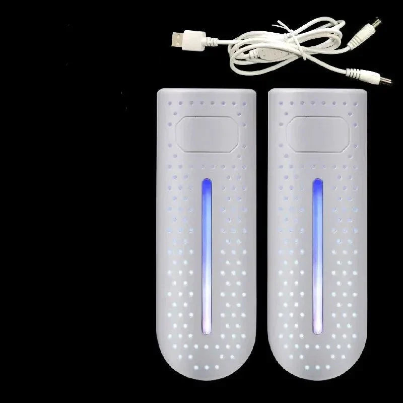 Schuhtrockner | Tragbar USB Hygienisch Sterilisator Vielseitig-Weiß USB mit UV-Lampe-Luzern Mode
