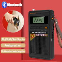 Bluetooth-Radio | AM FM Kompakt Vielseitig MP3 Kopfhörer Antenne-Luzern Mode