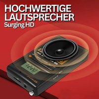 Bluetooth-Radio | AM FM Kompakt Vielseitig MP3 Kopfhörer Antenne-Luzern Mode
