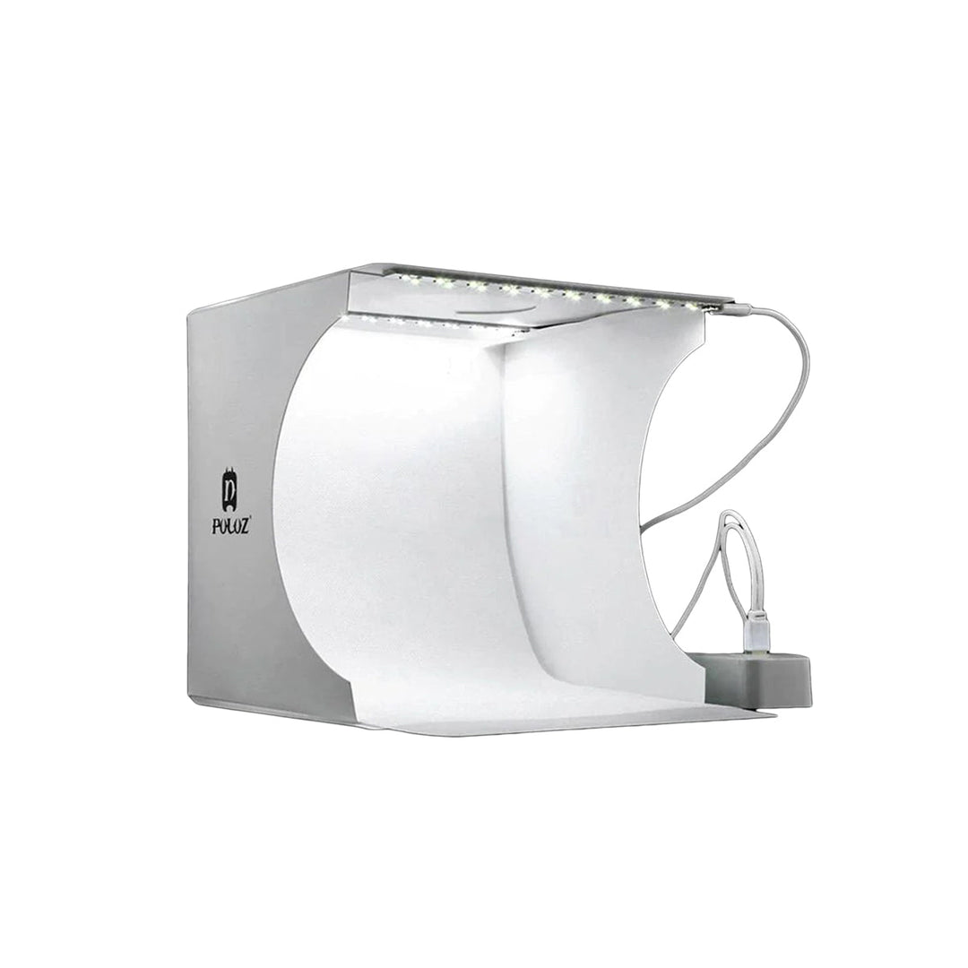 Tragbares Fotostudio | LED | Kompakt | Mini-USB | Zusammenklappbar | Würfel-Luzern Mode