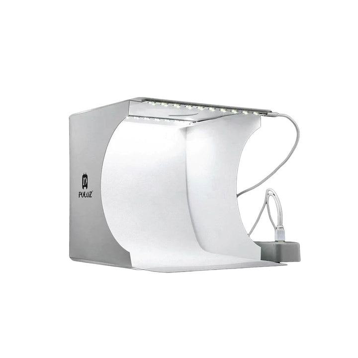 Tragbares Fotostudio | LED | Kompakt | Mini-USB | Zusammenklappbar | Würfel-Luzern Mode