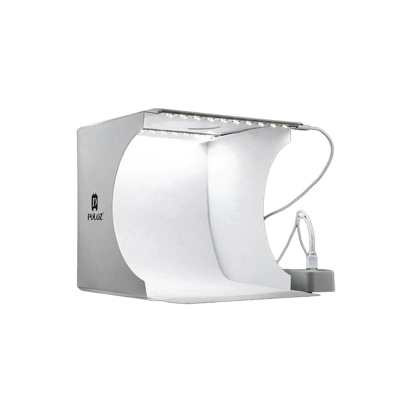 Tragbares Fotostudio | LED | Kompakt | Mini-USB | Zusammenklappbar | Würfel-Luzern Mode