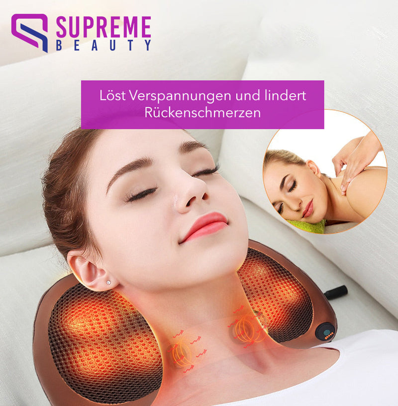 Massagekissen | Kompakt | Komfortabel | Shiatsu | Vielseitig | Einstellbar-Luzern Mode