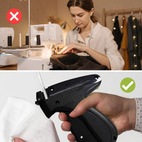 Mini Nähmaschine | Handbetrieben | Drahtlos | Gerader Stich-Luzern Mode