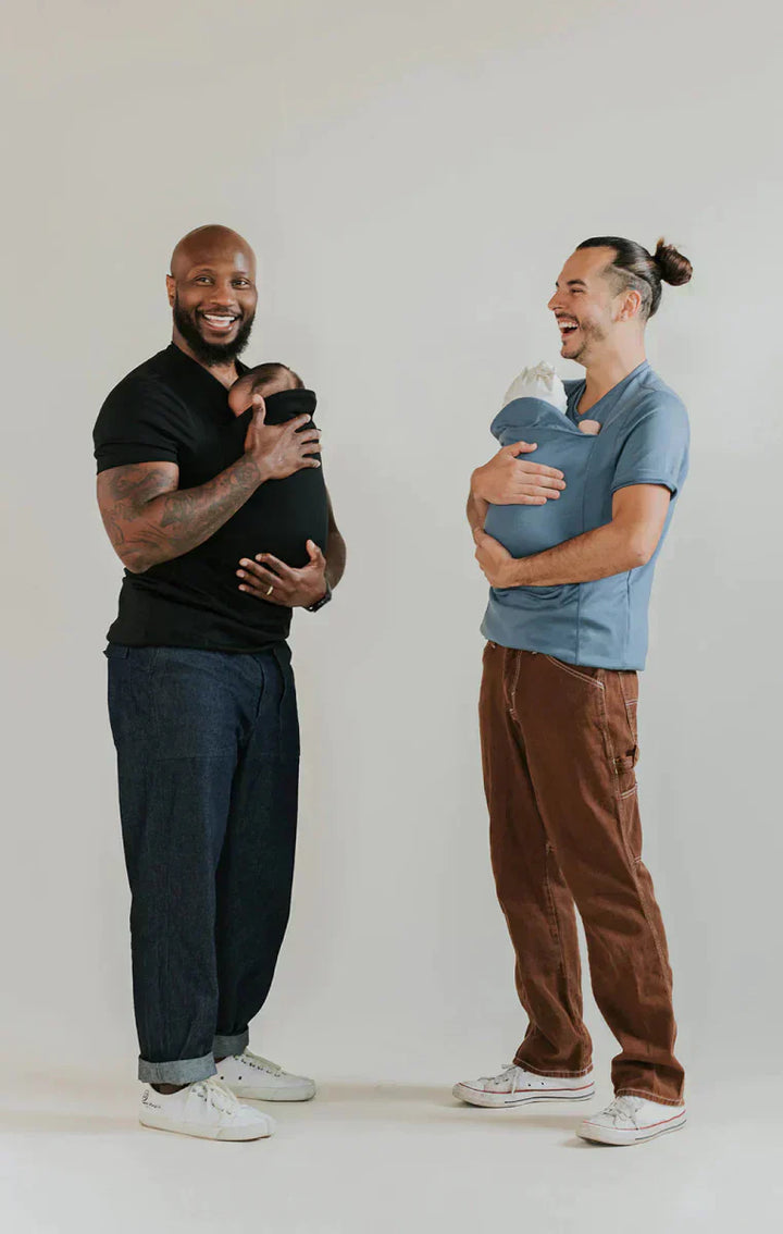 Vater-Baby Trage T-Shirt für Komfort und Nähe-Luzern Mode