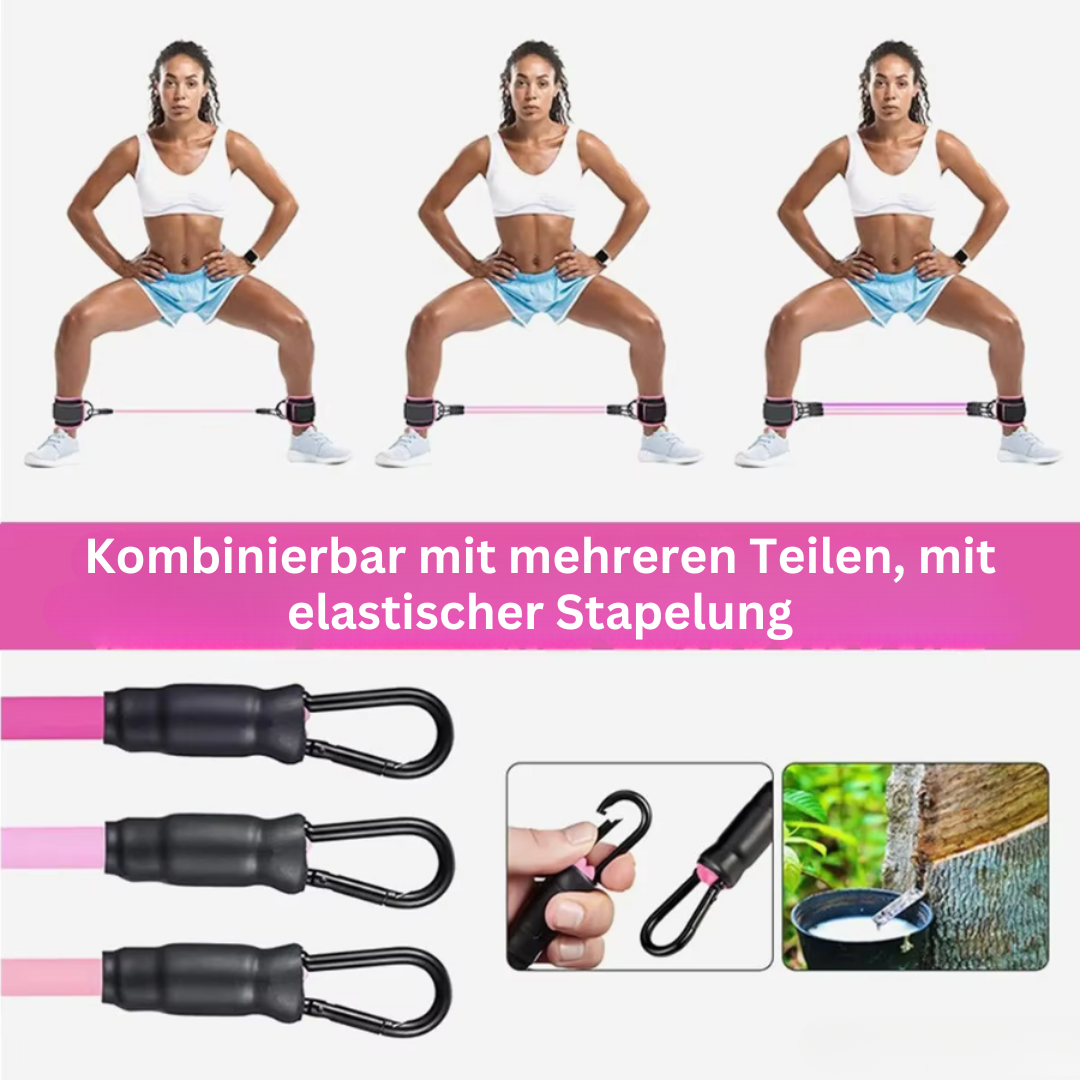 Trainingsbänder | Gesäßmuskeln Beine Zuhause Widerstand Vielseitig Langlebig-Luzern Mode