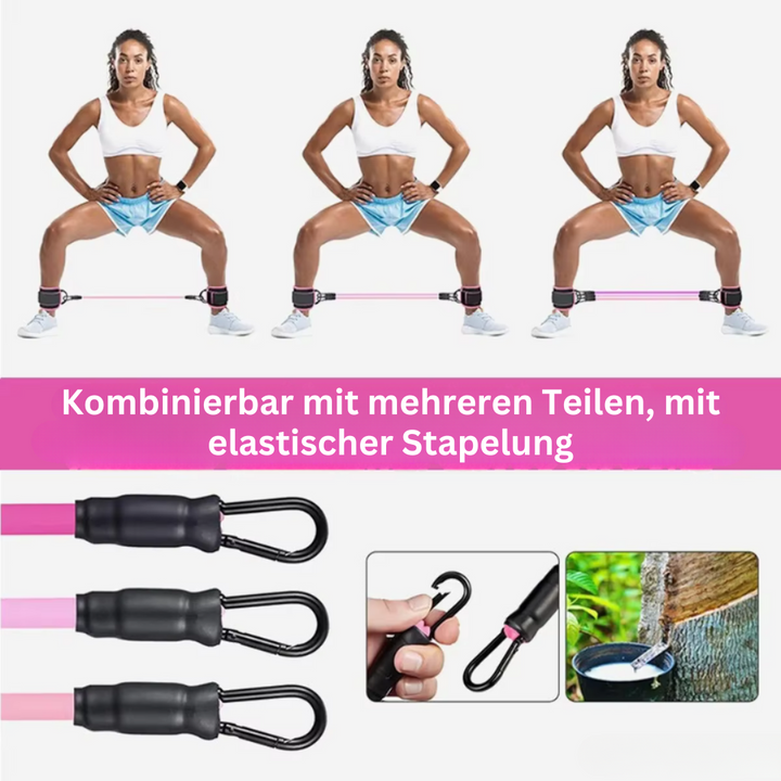 Trainingsbänder | Gesäßmuskeln Beine Zuhause Widerstand Vielseitig Langlebig-Luzern Mode