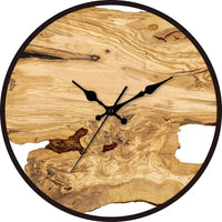 Runde Wanduhr | Transparent | Minimalistisch | Quarzmechanismus-Stil 1-Luzern Mode