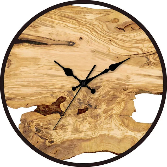 Runde Wanduhr | Transparent | Minimalistisch | Quarzmechanismus-Stil 1-Luzern Mode