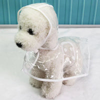 Hundenregenjacke | Transparent Wasserdicht PVC Langlebig Verstellbar-Luzern Mode