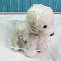 Hundenregenjacke | Transparent Wasserdicht PVC Langlebig Verstellbar-Luzern Mode