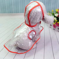 Hundenregenjacke | Transparent Wasserdicht PVC Langlebig Verstellbar-Luzern Mode