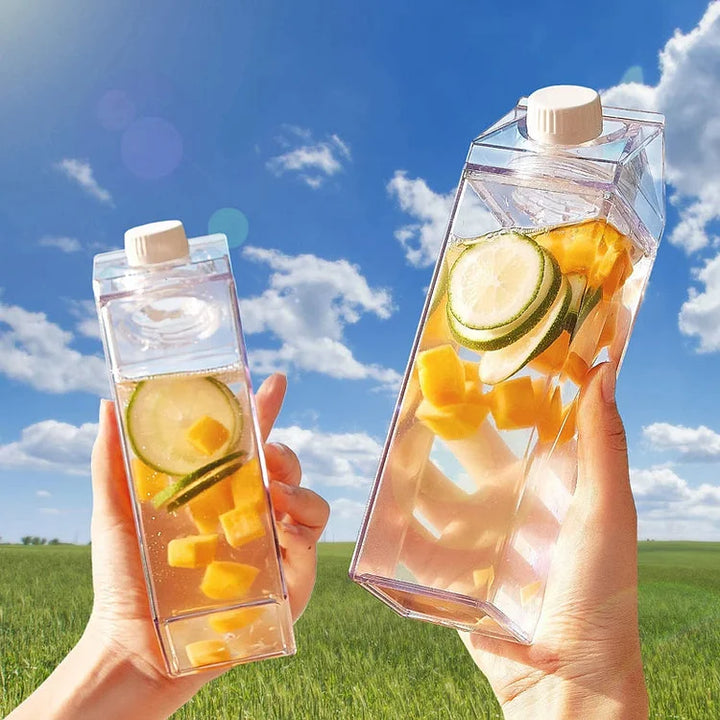 Flüssigkeitsbehälter | 1L Transparent Langlebig Wiederverwendbar Vielseitig-Luzern Mode