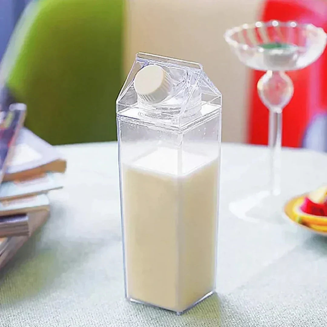 Flüssigkeitsbehälter | 1L Transparent Langlebig Wiederverwendbar Vielseitig-Luzern Mode