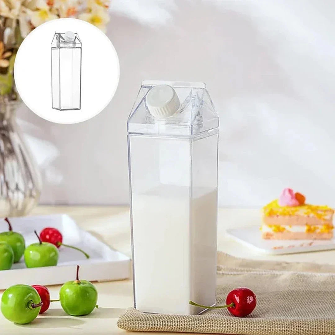 Flüssigkeitsbehälter | 1L Transparent Langlebig Wiederverwendbar Vielseitig-Luzern Mode