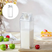 Flüssigkeitsbehälter | 1L Transparent Langlebig Wiederverwendbar Vielseitig-Luzern Mode