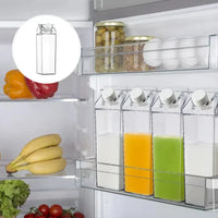 Flüssigkeitsbehälter | 1L Transparent Langlebig Wiederverwendbar Vielseitig-Luzern Mode