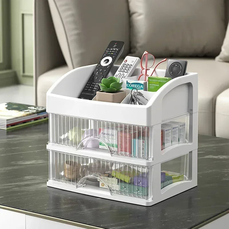 Make-up Organizer | Acryl | Transparent | Mehrschichtig | Platzsparend-Luzern Mode