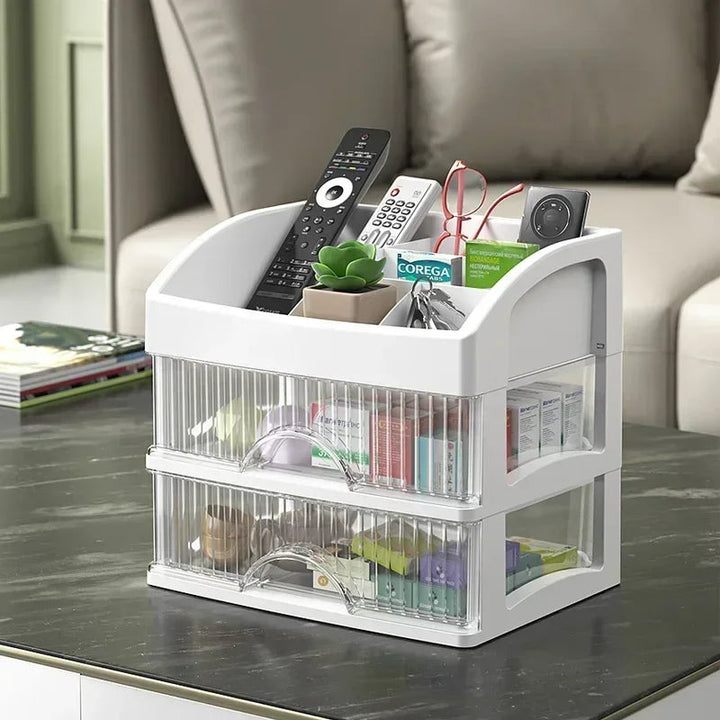 Make-up Organizer | Acryl | Transparent | Mehrschichtig | Platzsparend-Luzern Mode