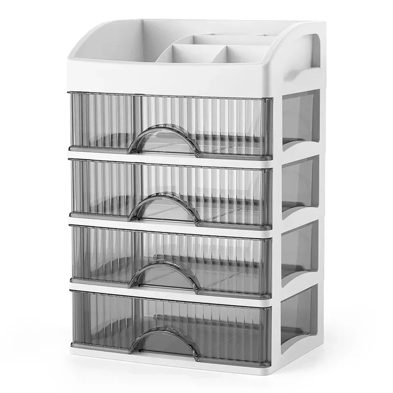 Make-up Organizer | Acryl | Transparent | Mehrschichtig | Platzsparend-4-Luzern Mode
