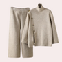 Herren Strickjacke mit Knopfleiste aus weichem Material-Khaki-XS-Luzern Mode