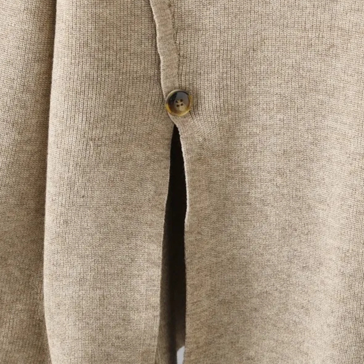 Herren Strickjacke mit Knopfleiste aus weichem Material-Luzern Mode