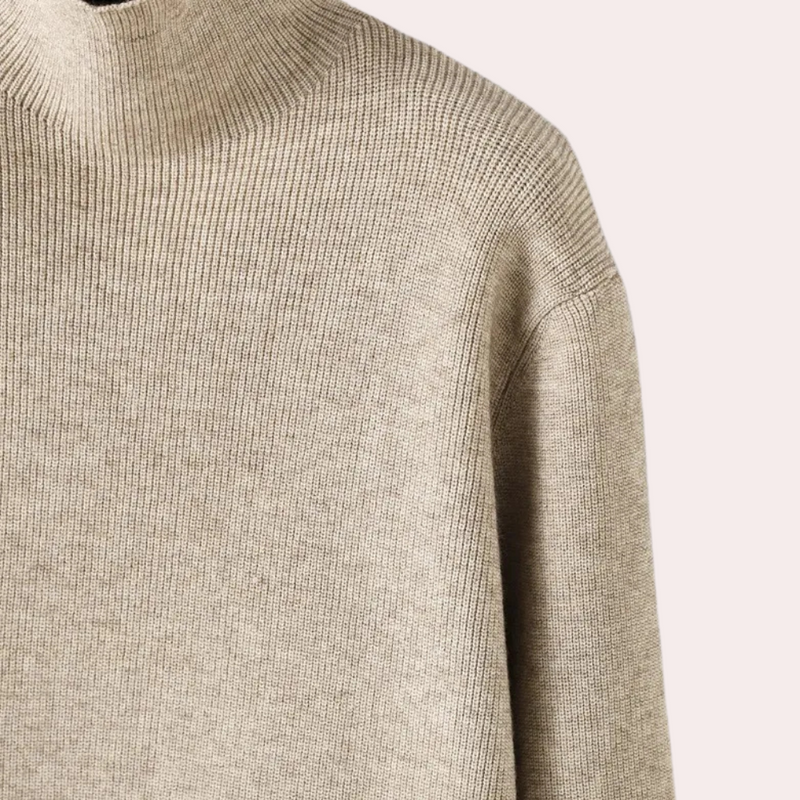 Herren Strickjacke mit Knopfleiste aus weichem Material-Luzern Mode
