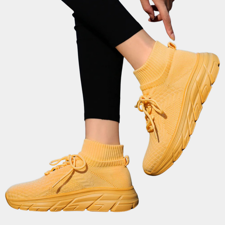 Herren Sneaker für Sport und Freizeit mit Strickdesign-Luzern Mode