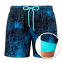 Trendige Herren-Badehose mit Druck – Julien