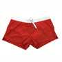 Badehose Männer | Quick Dry | Luftig | Bequeme Passform | Für Pool & Meer-Rot-S-Luzern Mode