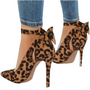 Damen High Heels mit Schleife - Elegante Stilettos kaufen-Leopard-35-Luzern Mode