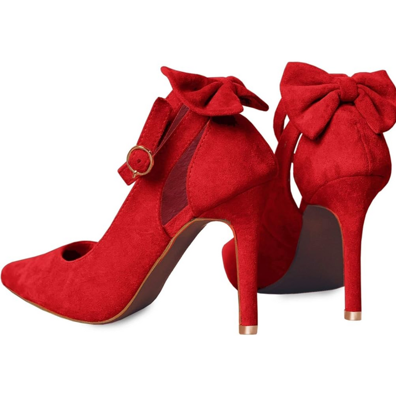 Damen High Heels mit Schleife - Elegante Stilettos kaufen-Luzern Mode