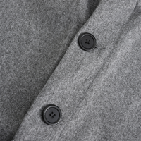 Herren Wintermantel Kariert - Eleganter Langer Wollmantel-Luzern Mode
