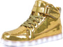 LED Leuchtschuhe für Kinder - USB Aufladbare Sneaker-Gold-35-Luzern Mode