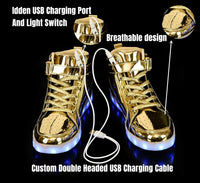 LED Leuchtschuhe für Kinder - USB Aufladbare Sneaker-Luzern Mode