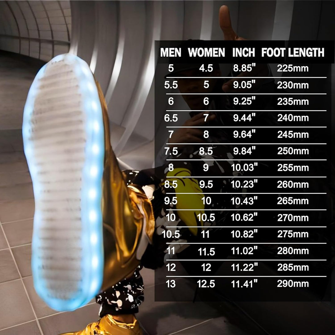 LED Leuchtschuhe für Kinder - USB Aufladbare Sneaker-Luzern Mode