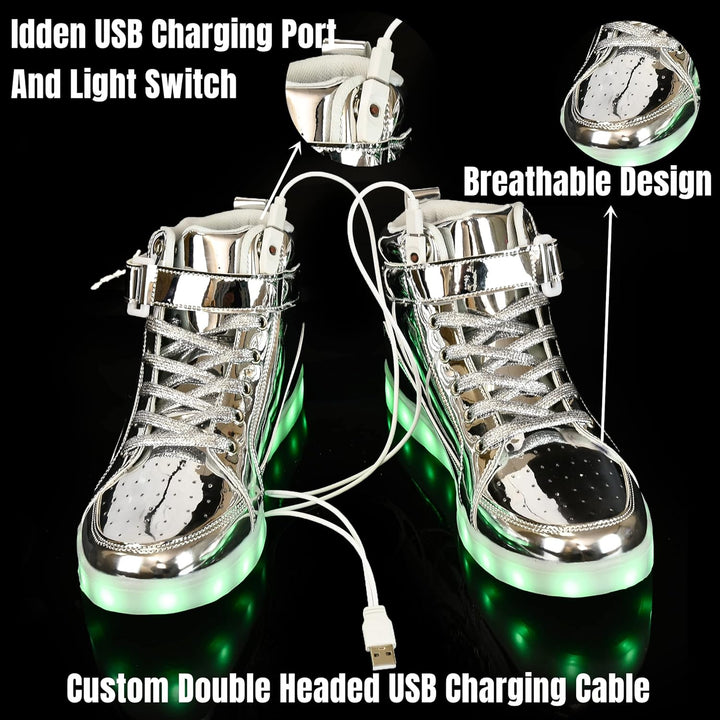 LED Leuchtschuhe für Kinder - USB Aufladbare Sneaker-Luzern Mode