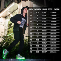 LED Leuchtschuhe für Kinder - USB Aufladbare Sneaker-Luzern Mode