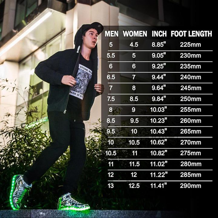 LED Leuchtschuhe für Kinder - USB Aufladbare Sneaker-Luzern Mode