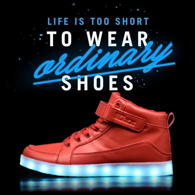 LED Leuchtschuhe für Kinder - USB Aufladbare Sneaker-Luzern Mode