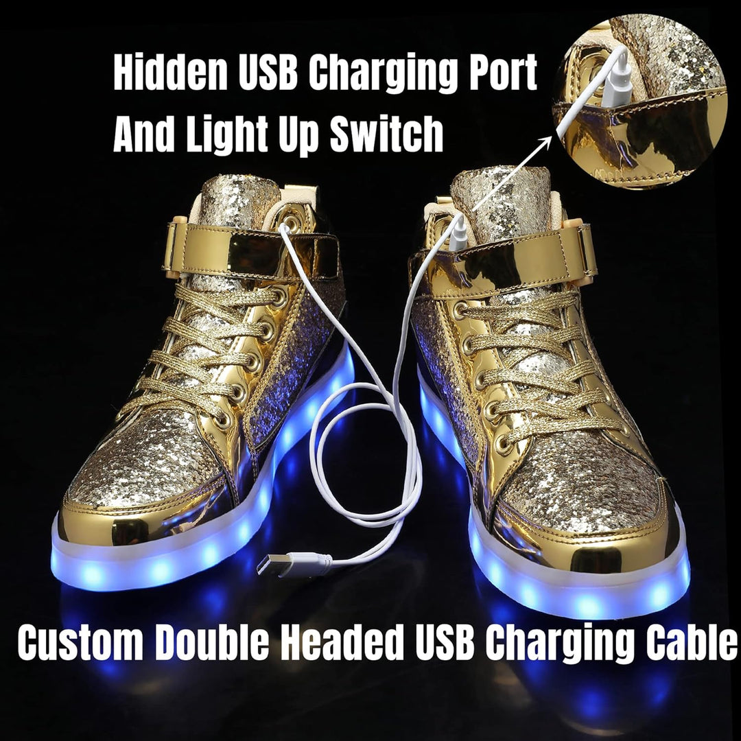 LED Leuchtschuhe für Kinder - USB Aufladbare Sneaker-Luzern Mode