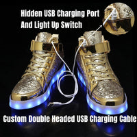 LED Leuchtschuhe für Kinder - USB Aufladbare Sneaker-Luzern Mode