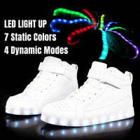 LED Leuchtschuhe für Kinder - USB Aufladbare Sneaker-Luzern Mode