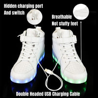 LED Leuchtschuhe für Kinder - USB Aufladbare Sneaker-Luzern Mode