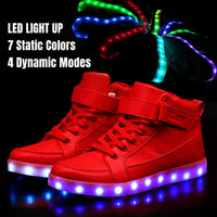 LED Leuchtschuhe für Kinder - USB Aufladbare Sneaker-Luzern Mode